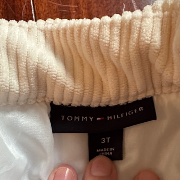 Tommy Hilfiger Kids Cream Corduroy Vest - Picture 3 of 3